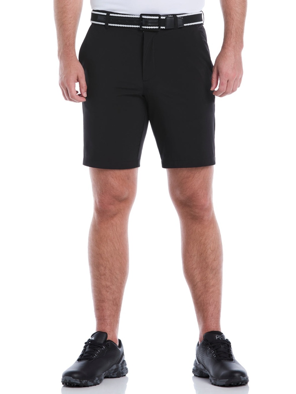 Callaway Men's Flat Front Stretch Golf Shorts Black Size 30
